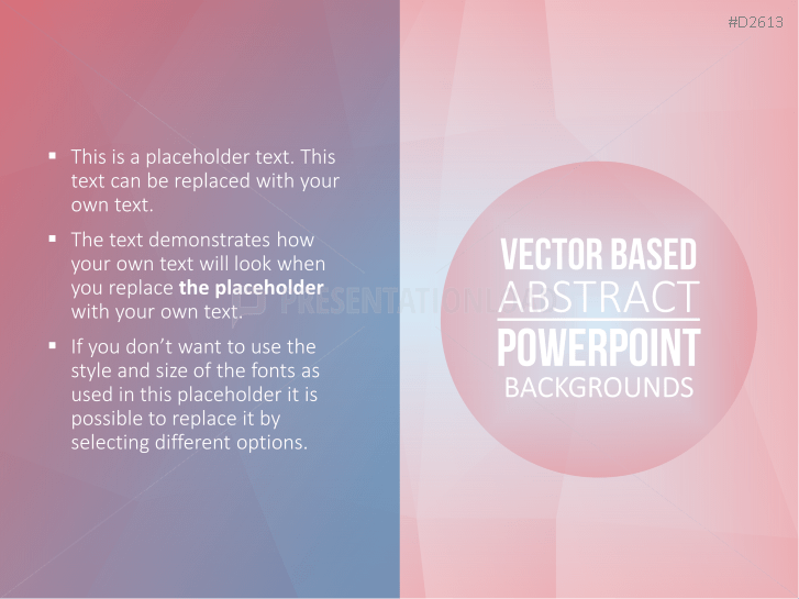 Vector-based PowerPoint Backgrounds