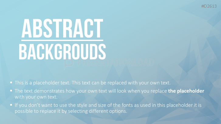 Vector-based PowerPoint Backgrounds