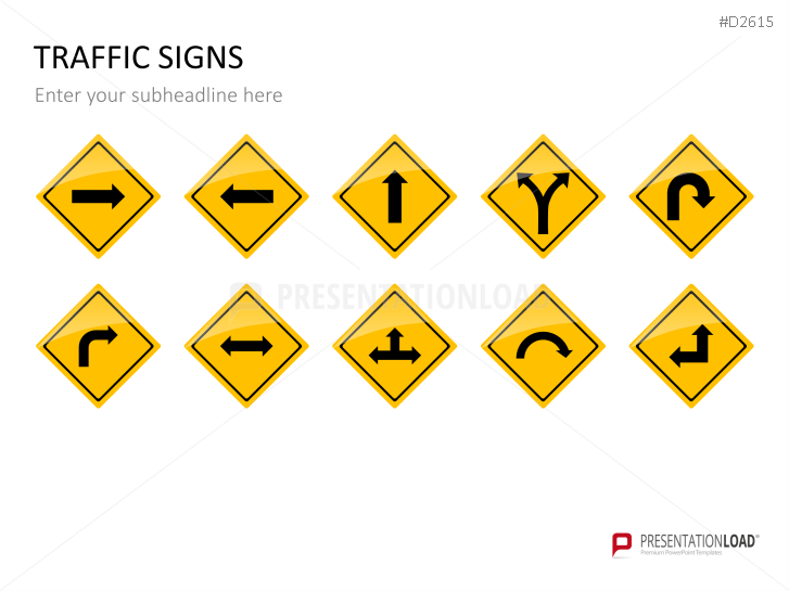 Traffic Signs | PowerPoint Templates | PresentationLoad