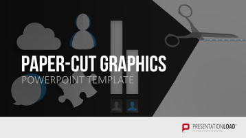 Gráficos con recortes de papel _https://www.presentationload.es/paper-cut-graphics-plantilla-powerpoint.html
