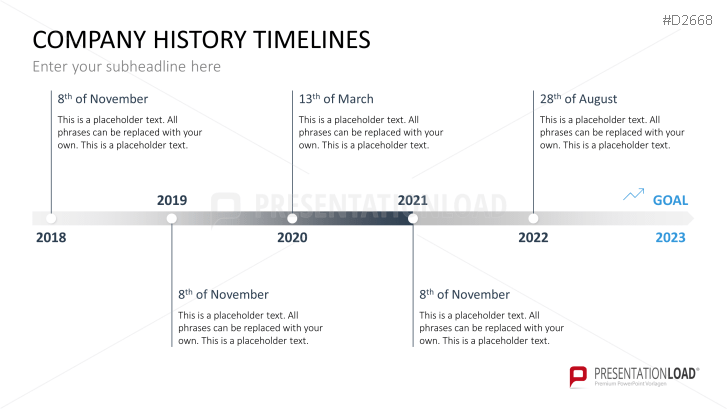 Company History Timelines | PowerPoint Template