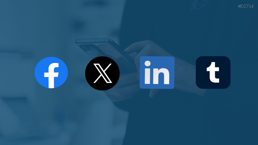 Social Media Icons Keyboard