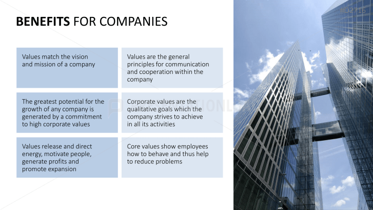 Company Core Values PowerPoint Template