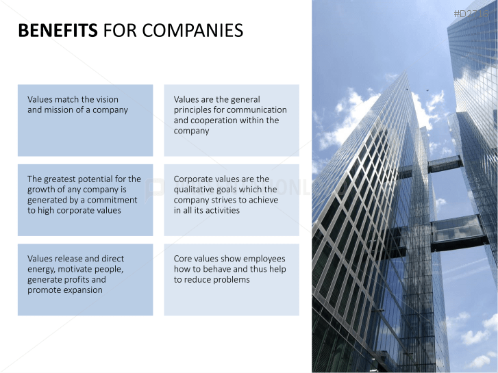 Company Core Values PowerPoint Template