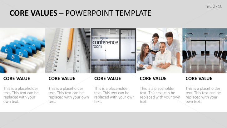 powerpoint presentation on company values