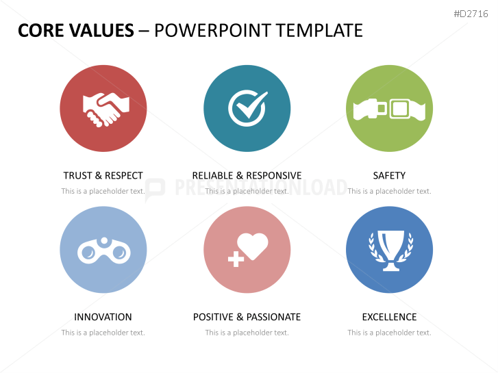 company values presentation template