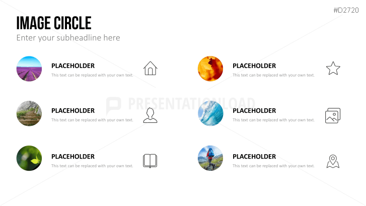 Image Circle Layouts
