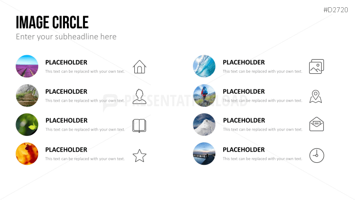 Image Circle Layouts