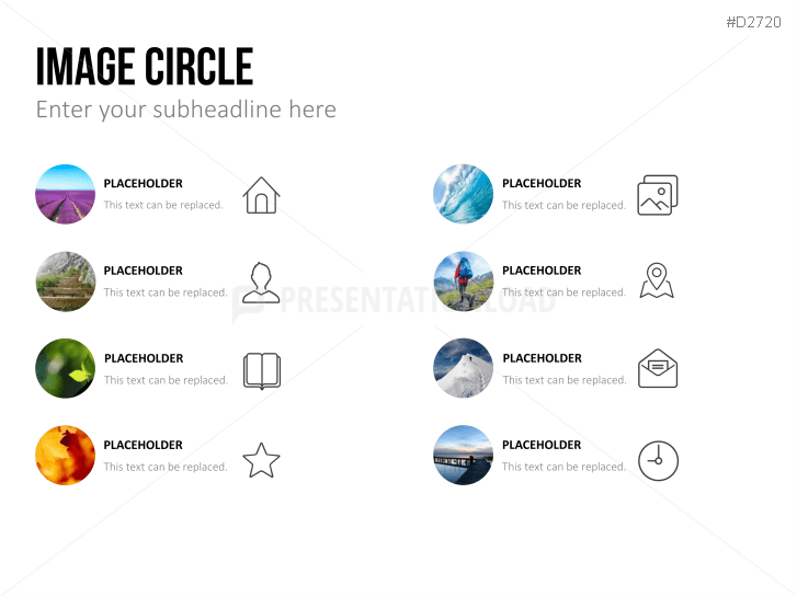 Image Circle Layouts