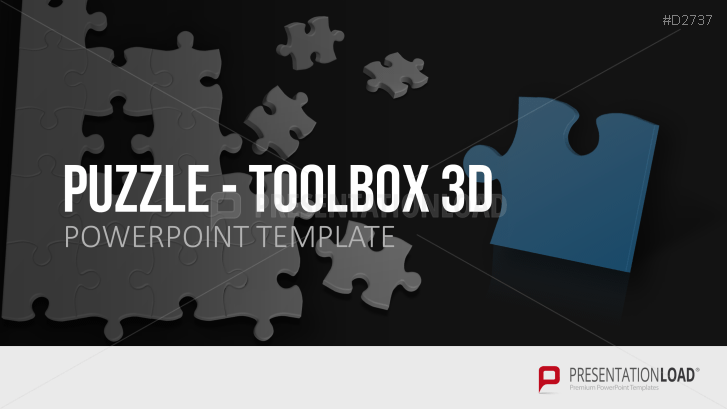 Puzzle Toolbox 3d Powerpoint Vorlage Presentationload