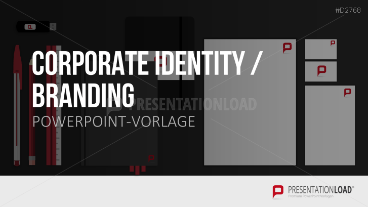 Corporate Identity Branding Ppt Vorlage