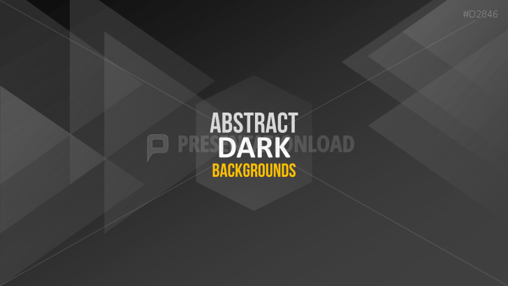 Dark Backgrounds | PowerPoint Template | PresentationLoad