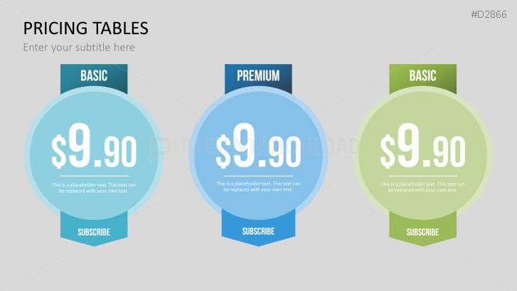 Pricing Tables