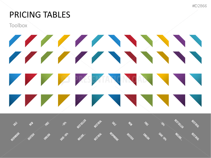 Pricing Tables