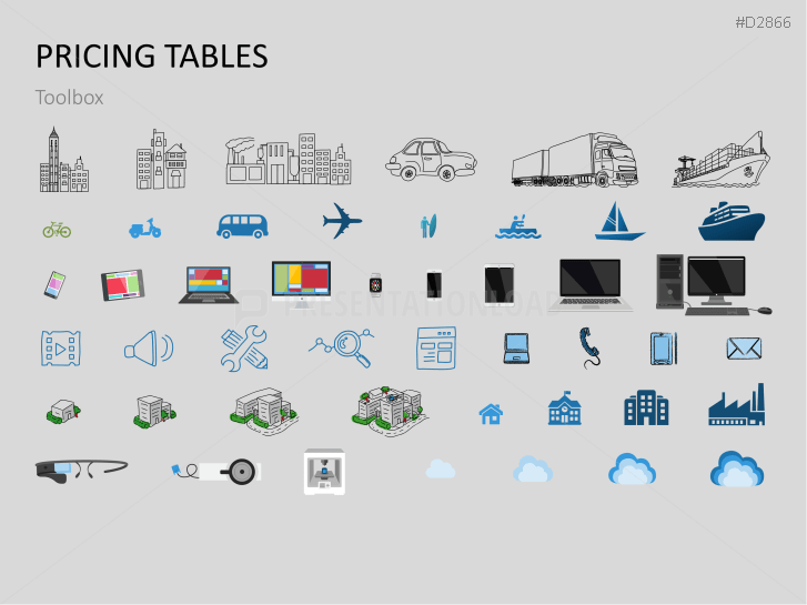 Pricing Tables
