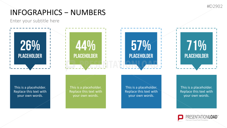 Infographics Numbers | PowerPoint Templates | PresentationLoad