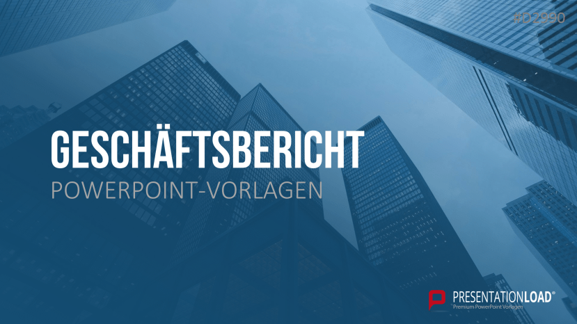 Geschaftsbericht Powerpoint Vorlage Presentationload