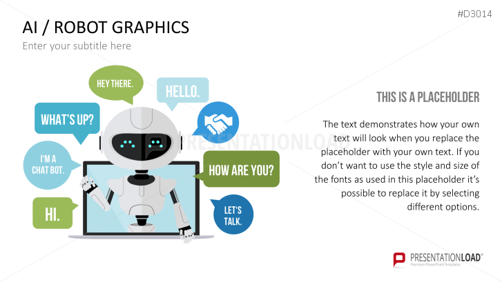 AI/Robot Graphics | PowerPoint Templates | PresentationLoad