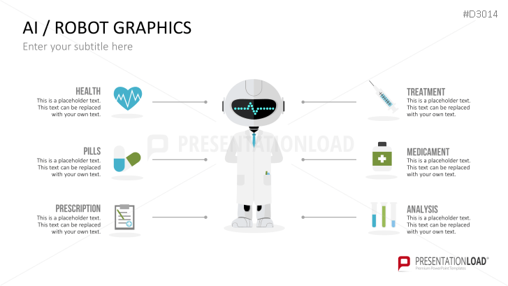 AI/Robot Graphics | PowerPoint Templates | PresentationLoad