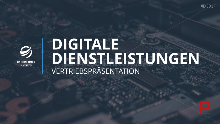 Vertriebspräsentation Digitale Dienstleistung