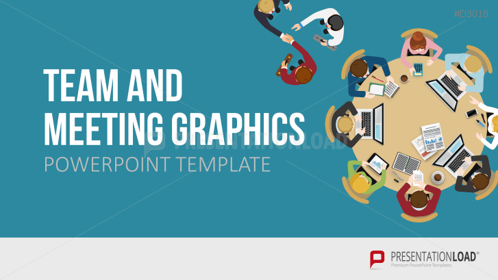 Team and Meeting Graphics | PowerPoint Template | PresentationLoad