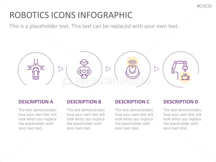 Line Icons Artificial Intelligence / Robotics