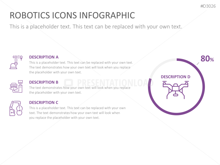 Line Icons Artificial Intelligence / Robotics