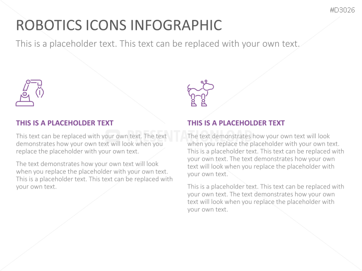 Line Icons Artificial Intelligence / Robotics