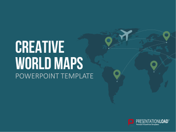 Mapas creativos del mundo _https://www.presentationload.es/design-world-maps-plantilla-powerpoint.html