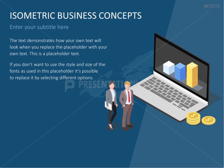 Isometric Business Concepts | PowerPoint Templates | PresentationLoad