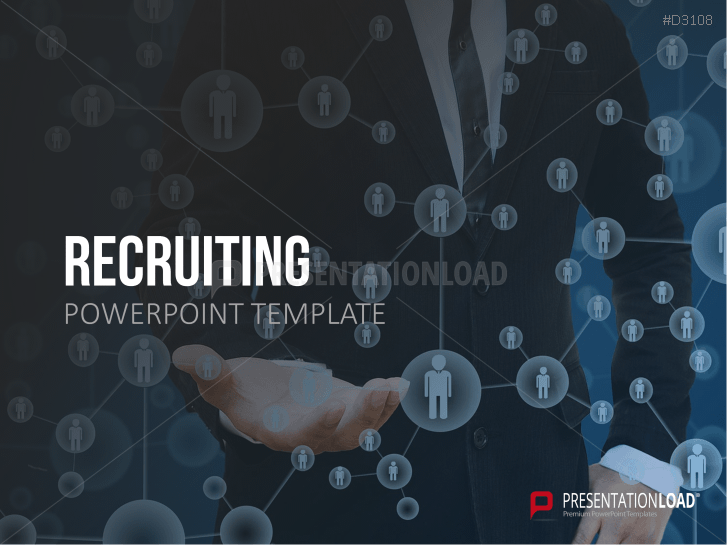 Download Our Premium-Quality Recruiting Template For PowerPoint