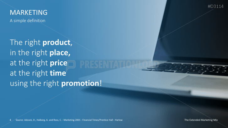 The Extended Marketing Mix