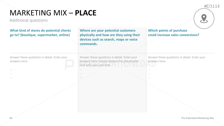 The Extended Marketing Mix