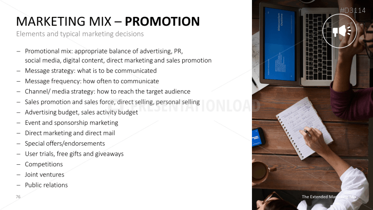 The Extended Marketing Mix