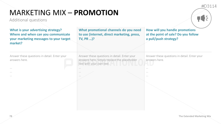 The Extended Marketing Mix