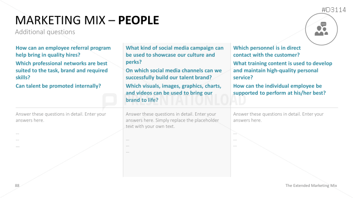 The Extended Marketing Mix