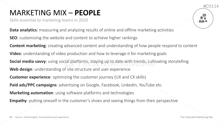 The Extended Marketing Mix