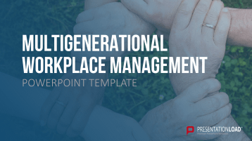 Multigenerational Workplace Management _https://www.presentationload.com/multigenerational-workplace-management-powerpoint-template.html