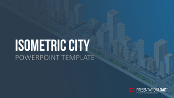 Isometric City PowerPoint Template _https://www.presentationload.com/isometric-city-powerpoint-template.html