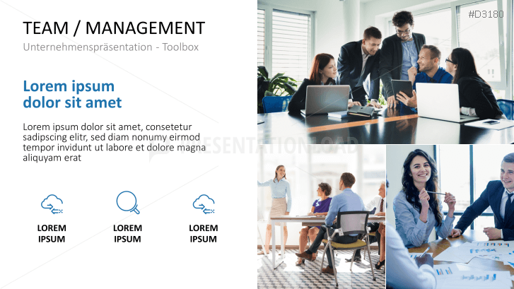 Unternehmenspräsentation-Toolbox | PowerPoint-Vorlage