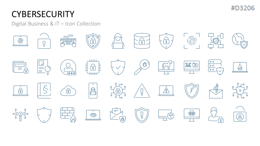 Digital Business & IT – Icons | PowerPoint Template
