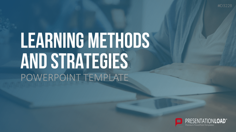 Learning Methods and Strategies PowerPoint Template