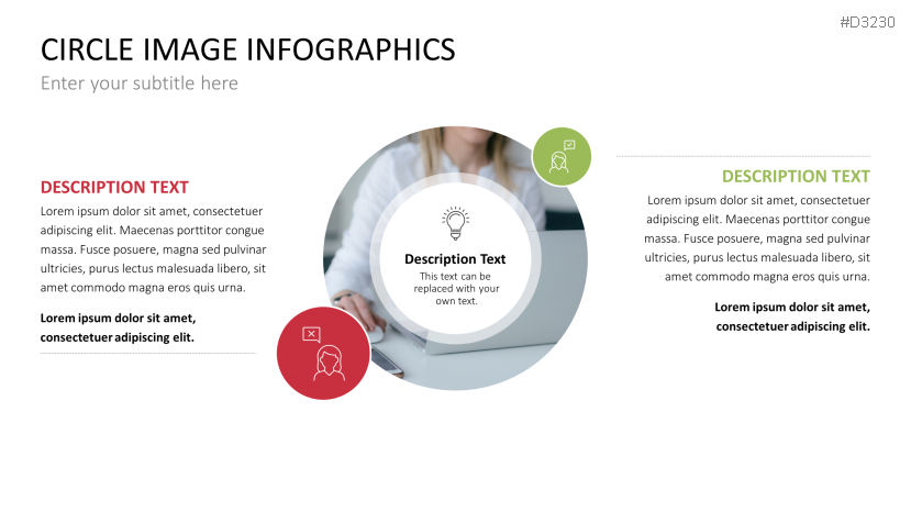 Circle Image Infographics