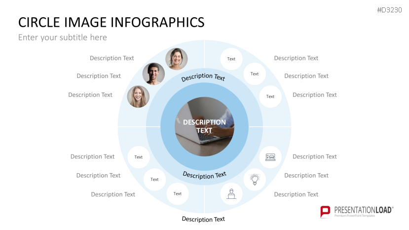 Circle Image Infographics