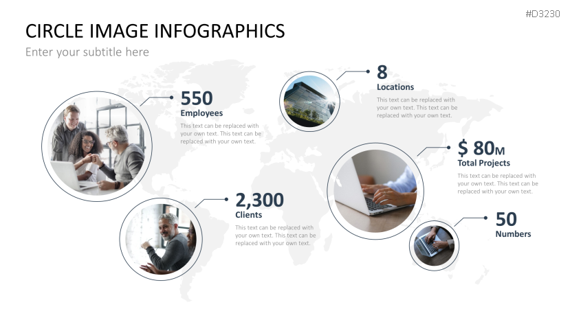 Circle Image Infographics