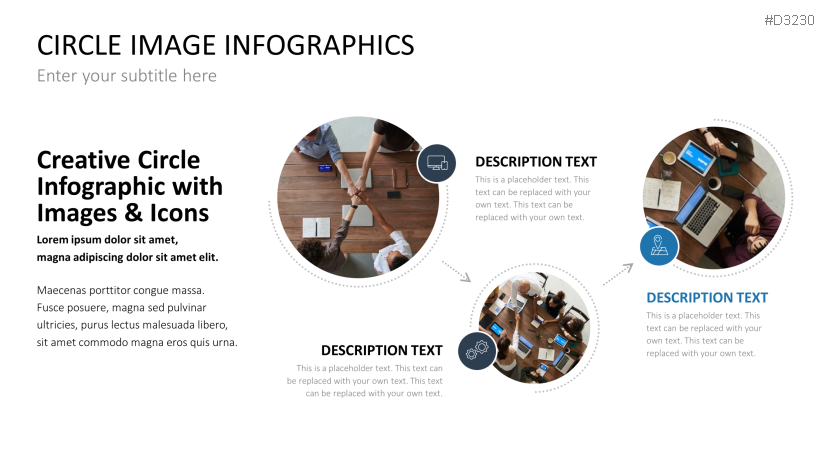 Circle Image Infographics