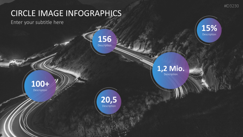 Circle Image Infographics