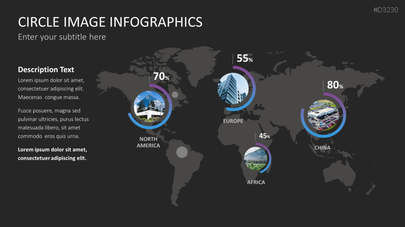 Circle Image Infographics