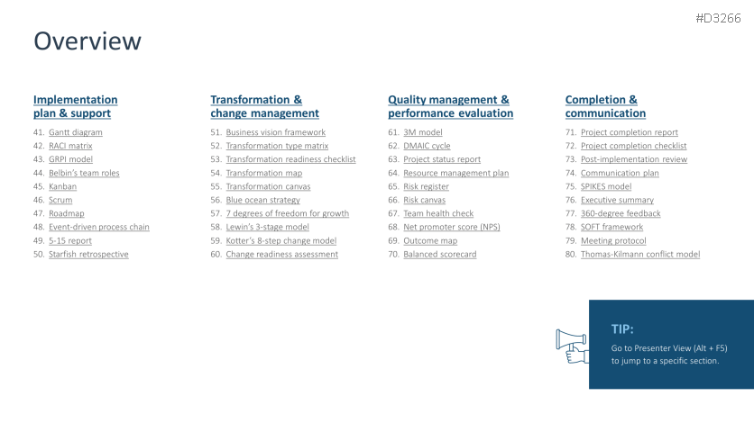 Consulting Toolbox
