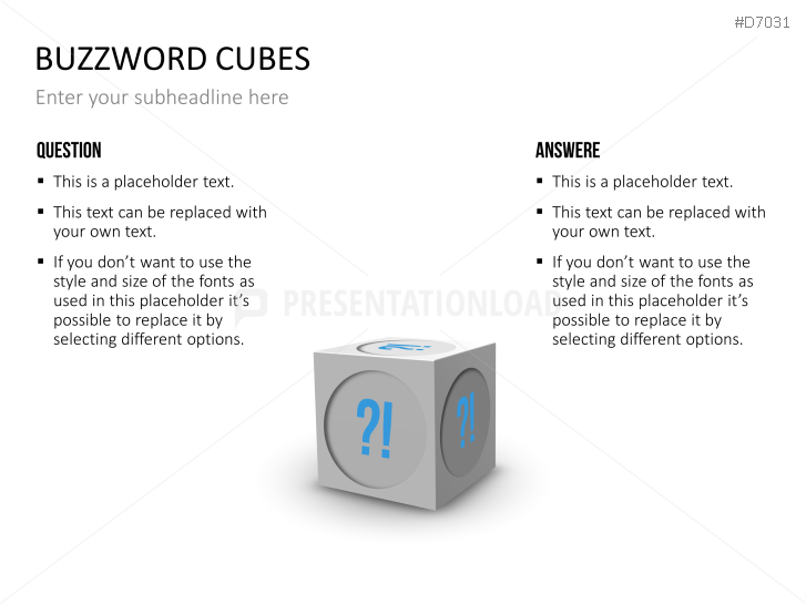 Buzzword Cubes